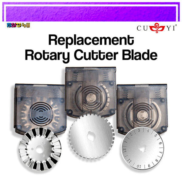Rotary Cutter Replacement Blade Straight Wave Perforated