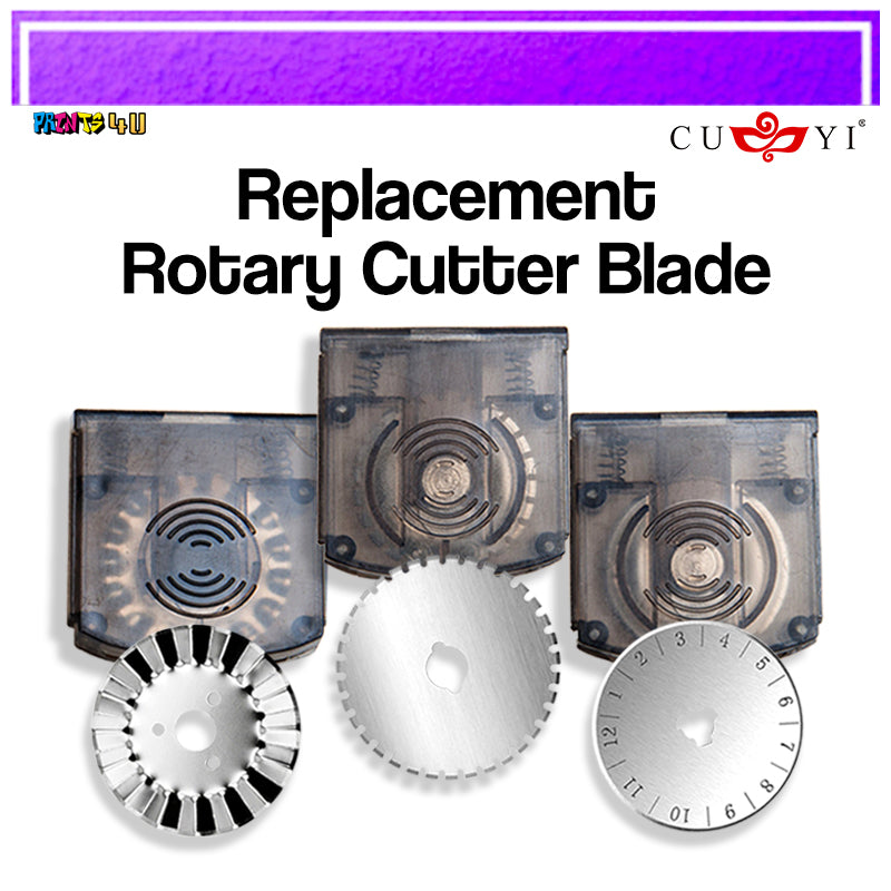 Rotary Cutter Replacement Blade Straight Wave Perforated