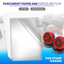 Transfer Paper for Flash Stamp (5sheets per order) Parchment Paper // Exposure Film