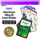 5pcs Vertical Aluminum Alloy Id Holder Jacket Case Protector 86x54mm