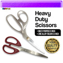 Muti-Purpose Heavy Duty Scissor 8 Inches & Zinc Alloy Tailor 8.5