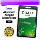 5pcs Vertical Aluminum Alloy Id Holder Jacket Case Protector 86x54mm