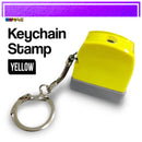 Blanks- 35x40mm Printable Photosensitive Self-Inking Key Chain Stamp Set For School And Office Use