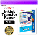 Cuyi Dark Transfer Paper A4 Size A3 20 Sheets