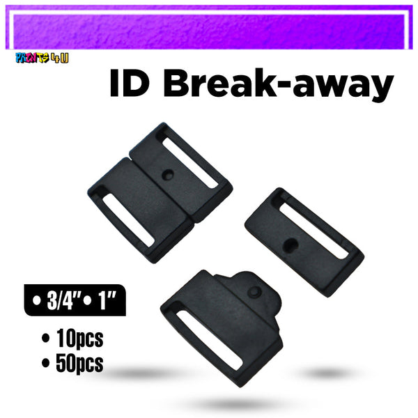 Safety Clip 10pcs - 50pcs Breakaway Buckle 3/4 inch or 1 inch