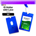 5pcs Vertical ID Holder With Lace Case Shiny Protector