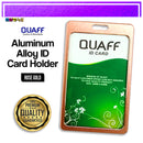 5pcs Vertical Aluminum Alloy Id Holder Jacket Case Protector 86x54mm