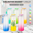 500ml Sublimation Printable Gradient Glass Bottle (Blanks)