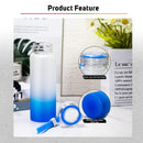 500ml Sublimation Printable Gradient Glass Bottle (Blanks)