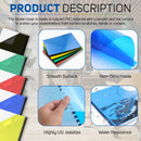 100pcs PVC Binding Cover 200microns A4 Size Transparent Colored Unpunched Binding Cover