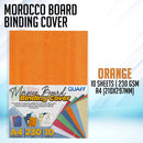 Quaff Morocco Board Paper Binding Cover 230GSM 10Sheets Textured Cover