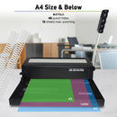 Spiral Binding Machine Q-S12M A4 Size Heavy Duty Bin Manual Binder Machine 4:1 Pitch