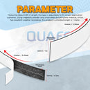 QUAFF Flexible Magnetic Strip w/ adhesive 10mm*1.5mm*1M