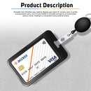 5pcs Vertical QUAFF ID Holder Single sided PP Card Holder C-593V