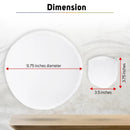 Sublimation Foldable Round Fan Full Color White 100 Pcs