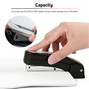 360 Stapler Rotation Heavy Duty Stapler 24/6 Staples Effortless Long Paper Swivel Stapler KW-TRIO