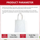 Canvas Tote Bags (White)