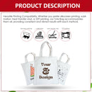 Canvas Tote Bags (White)