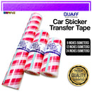 Quaff Transfer Tape for Decals and Cut-out Vinyl Stickers 50 meters