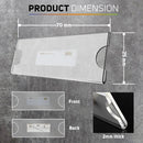 Insertable BLANK Acrylic NAMEPLATE (70×25mm）