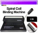Spiral Binding Machine Q-S12M A4 Size Heavy Duty Bin Manual Binder Machine 4:1 Pitch
