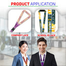 Sublimation Printable Id Lace Lanyard For Making 50 Yards Roll