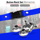 Button Rock for ID Lace Making Gold or Silver (Button Lock / Rematse) - 1000 sets