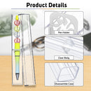 Transparent Single Ballpen Case Clear Acrylic Ballpoint Pen Case for Giveaways