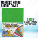 Quaff Morocco Board Paper Binding Cover 230GSM 10Sheets Textured Cover