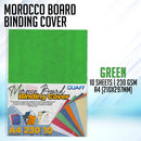 Quaff Morocco Board Paper Binding Cover 230GSM 10Sheets Textured Cover