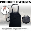 Canvas Tote Bag Black