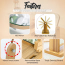 360° Rotation Wooden Mirror 13x18cm for Laser Engraving