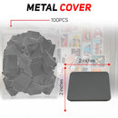 100pcs Square Button Fridge Magnet Set (2inch)