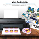 Quaff Vinyl Inkjet Sticker A3 Size Waterproof Sticker for Labelling and Customization