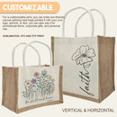 Abaca Canvas Tote bag White