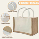 Abaca Canvas Tote bag White