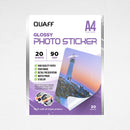 Glossy Photo Sticker A4 Size