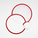 Sublimation Round Fan Colored Rim (5PCS)