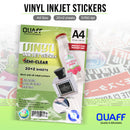 Vinyl Inkjet Sticker [Waterproof]