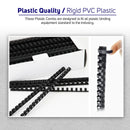 Plastic Ring Binding Black A4 Size Spring Binder 100pcs Per Pack 10 Mm 12 14mm