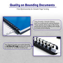 Plastic Ring Binding Black A4 Size Spring Binder 100pcs Per Pack 10 Mm 12 14mm