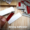 Sublimation Metal Name Badge With Pin 7x2cm 5 Pcs