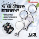 Sublimation 2in1 Nail Cutter with Bottle Opener
