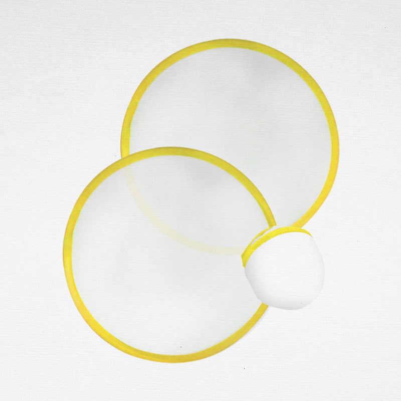 Sublimation Round Fan Colored Rim (5PCS)
